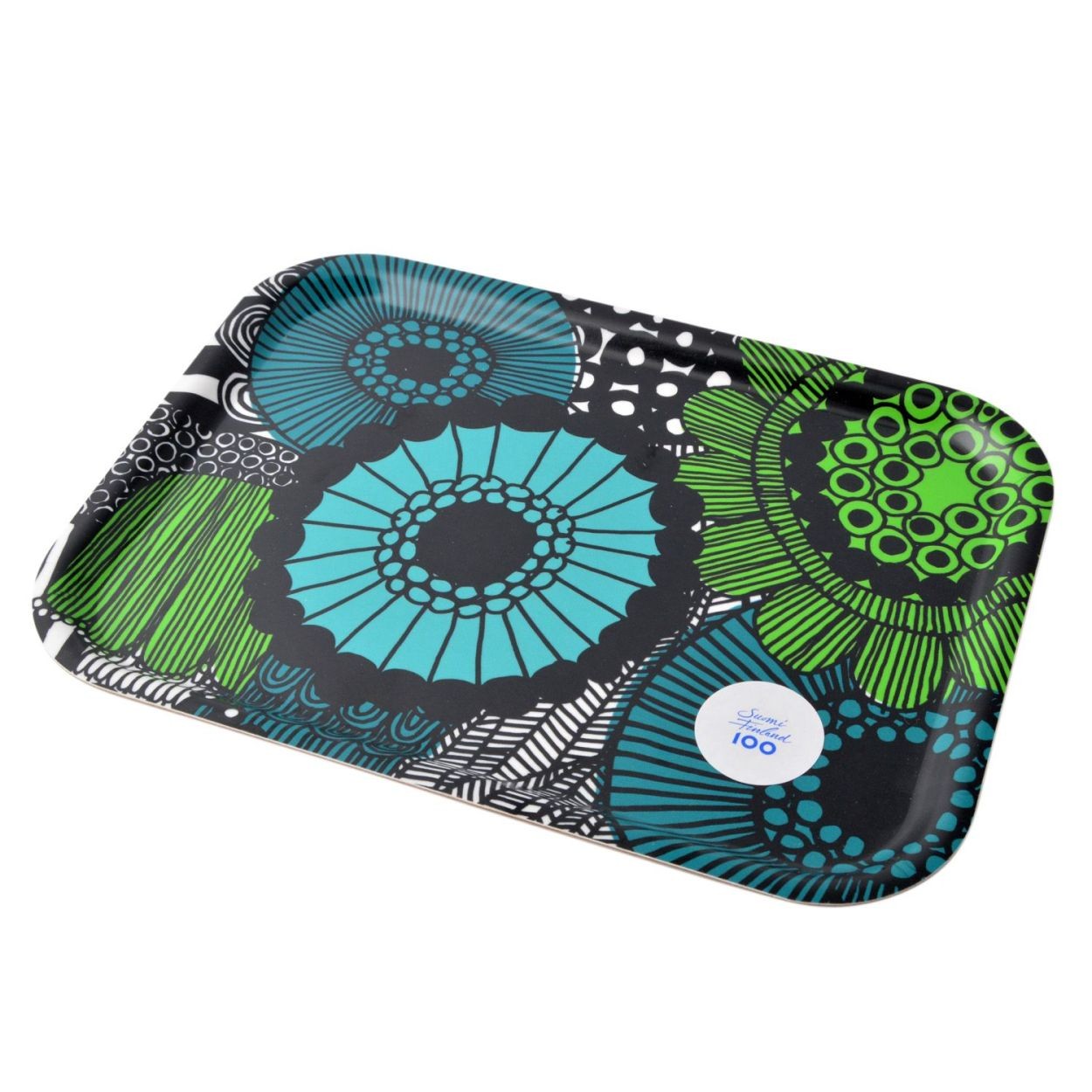 マリメッコ marimekko 068425 160 トレイ キッチントレー  PIENI SSIIRTOLAPUUTARHA PLYWOOD TRAY 27X20cm