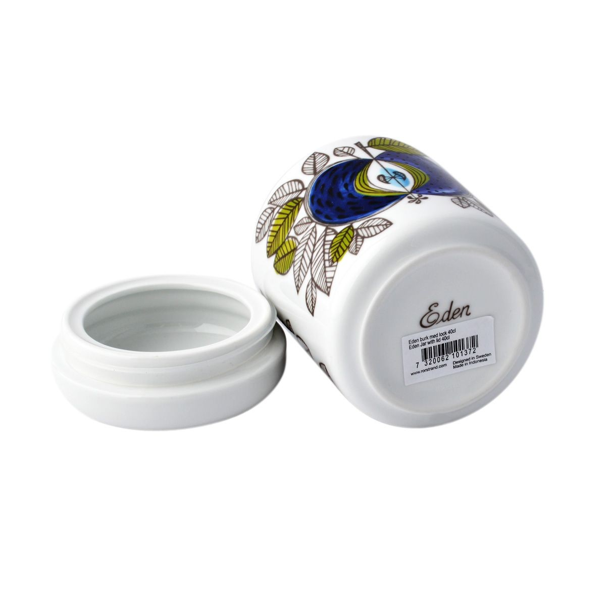 ローストランド Rorstrand RS210137 Eden Jar with lid 400ml エデン 蓋付きジャー 小物入れ ≪北欧食器≫
