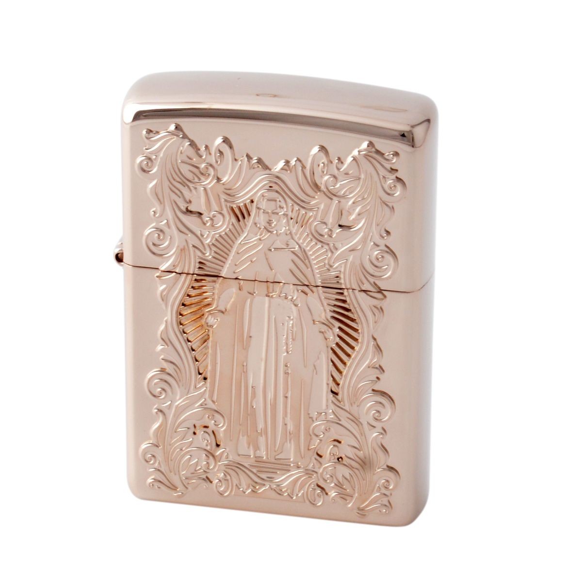 ジッポー Zippo アラベスクマリアピンクゴールド  オイルライター 喫煙具