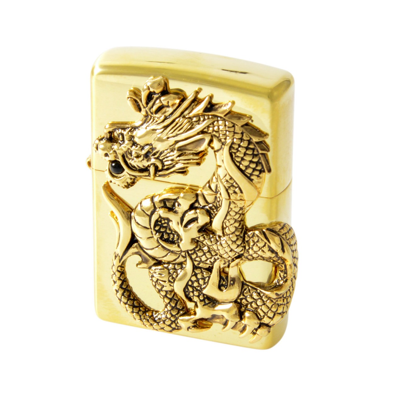 ジッポー Zippo ドラゴンメタルG 限定 オニキス (シリアルＮo入り）  オイルライター 喫煙具