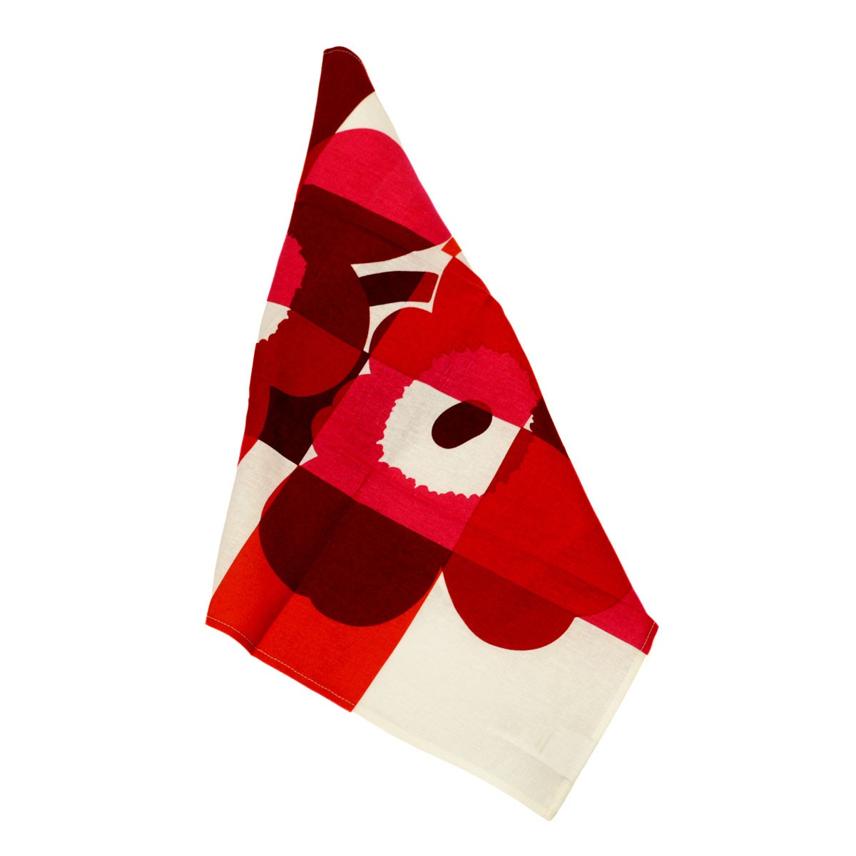 マリメッコ marimekko 067476 130 white/red/pink RUUTU-UNIKKO TEA TOWEL ティータオル キッチンクロス
