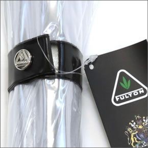 フルトン L041 015865 Birdcage-1 Black/White バードケージ ビニール傘 長傘 エリザベス女王ご愛用モデル 鳥かごのようなドーム型のフォルムが魅力的なアンブレラ