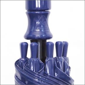 フルトン L041 024157 Birdcage-1 Navy バードケージ ビニール傘 長傘 エリザベス女王ご愛用モデル 鳥かごのようなドーム型のフォルムが魅力的なアンブレラ