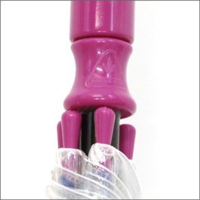 フルトン L042 024768 Birdcage-2 Small Spots バードケージ ビニール傘 長傘 エリザベス女王ご愛用モデル 鳥かごのようなドーム型のフォルムが魅力的なアンブレラ