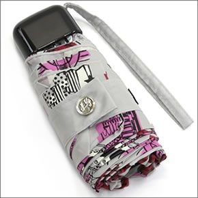 フルトン L717 023907 Tiny-2 London Print 「Lulu Guinness」ルルギネス コラボモデル フラット 長方形 コンパクト 折りたたみ傘 アンブレラ