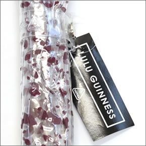 フルトン L719 027141 Birdcage-2 Roughly Cut Out Spot 「Lulu Guinness」ルルギネス コラボモデル バードケージ ビニール傘 長傘 鳥かごのようなドーム型のフォルムが魅力的なアンブレラ
