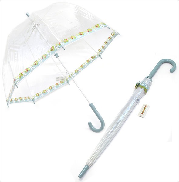 フルトン L775 025000 Birdcage-2 Daisy Cottage 「Juli & Dodsworth」コラボモデル バードケージ ビニール傘 長傘 鳥かごのようなドーム型のフォルムが魅力的なアンブレラ
