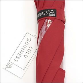 フルトン L777 026090 Kensington-1 Cut Out Lips Red 「Lulu Guinness」ルルギネス コラボモデル 型抜き リップデザイン 手動 スティック傘 アンブレラ