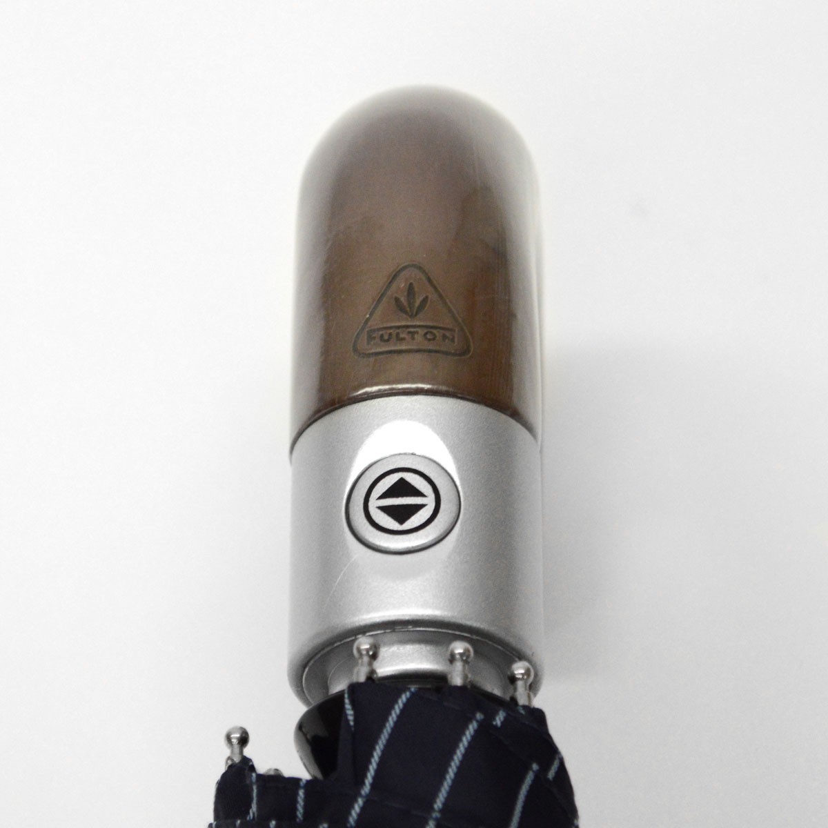 フルトン Fulton G818 024188 Chelsea-2 City Stripe Navy/Cloud 折りたたみ傘 アンブレラ 英国王室御用達ブランド