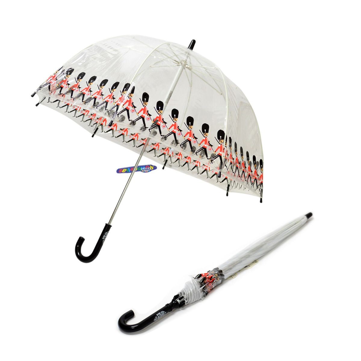 フルトン Fulton C605 030912 Funbrella-4 Guards  子供用 キッズ用 ビニール傘 長傘 バードケージ ミニ アンブレラ
