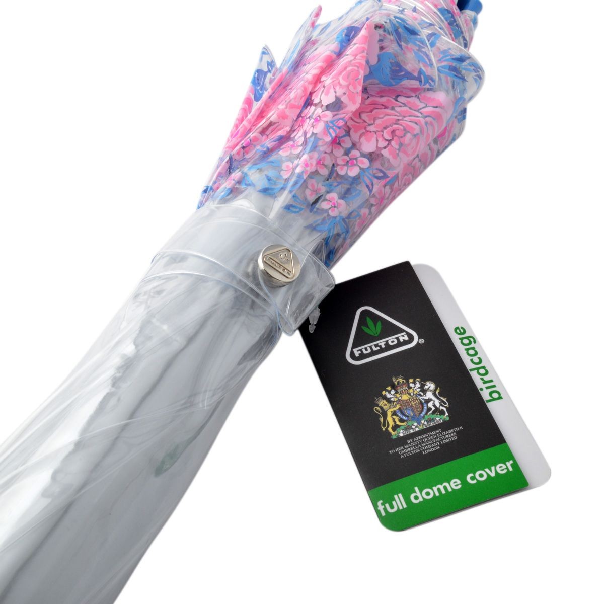 フルトン Fulton L042 030622 Birdcage-2 Blossom Bird  バードケージ ビニール傘 長傘 エリザベス女王ご愛用モデル 鳥かごのようなドーム型のフォルムが魅力的なアンプレラ