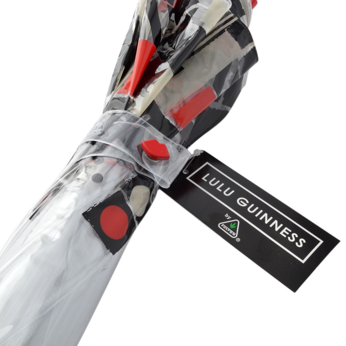 フルトン Fulton L719 030387 Birdcage-2 London Print  「Lulu Guinness」ルルギネス コラボモデル バードケージ ビニール傘 長傘 鳥かごのようなドーム型のフォルムが魅力的なアンプレラ