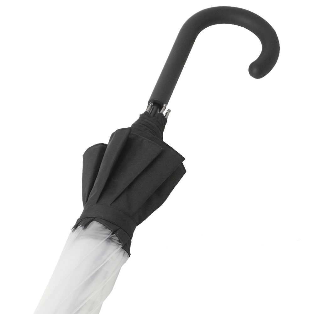 ハンター HUNTER WAU2004UPM-BLK オリジナル マスタッシュ デザイン バブル アンブレラ ビニール傘 長傘 Original Moustache Bubble