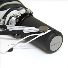 マリメッコ PIENI UNIKKO AUTO-OPEN/CLOSE LUX ウニッコ柄 ワンタッチ オートオープン 折りたたみ傘 アンブレラ  038643 030 white/black/olive