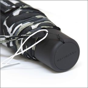 マリメッコ MINI-UNIKKO MINI MANUAL UMBRELLA ミニウニッコ柄 ミニマニュアル コンパクト 折りたたみ傘 アンブレラ  038653 030 white/black/olive