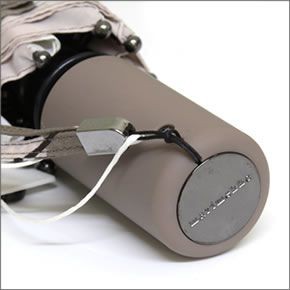 マリメッコ LUMIMARJA  AUTO-OPEN/CLOSE LUX ルミマルヤ 雪いちご ワンタッチ オートオープン 折りたたみ傘 アンブレラ  038645 882 brown/beige