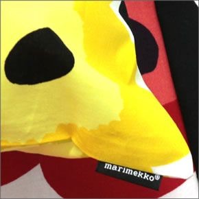 マリメッコ  PIENI UNIKKO CUSHION COVER 50X50cm ウニッコ柄 クッションカバー  064163 020 white/yellow/lime