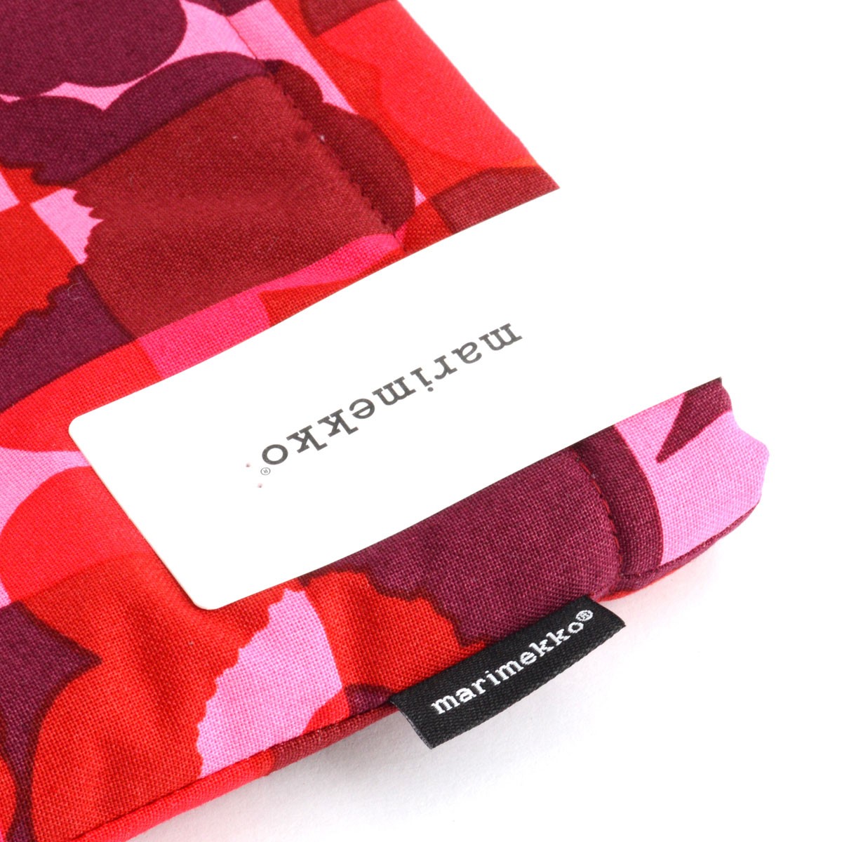 マリメッコ marimekko 067384 330 red/pink MINI RUUTU-UNIKKO OVEN MITTEN ミトン