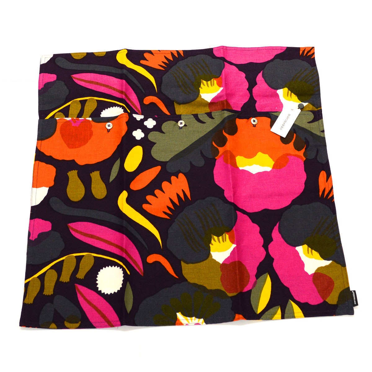 マリメッコ marimekko 067458 430 blum/red/yellow HATTARAKUKKA C. COVER 50X50cm クッションカバー