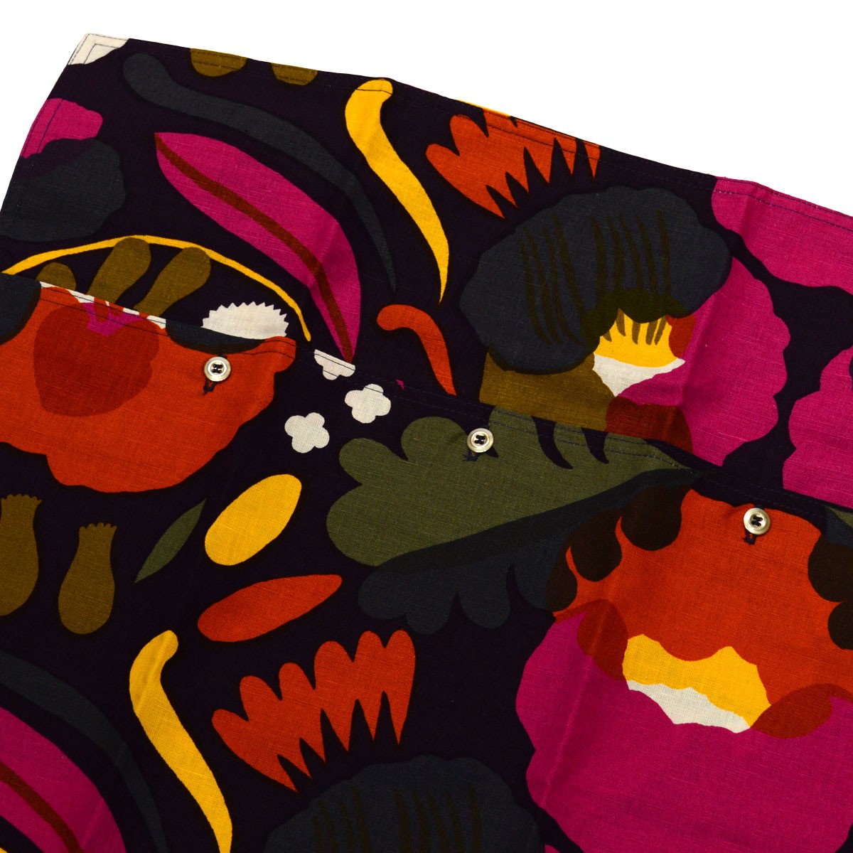 マリメッコ marimekko 067458 430 blum/red/yellow HATTARAKUKKA C. COVER 50X50cm クッションカバー