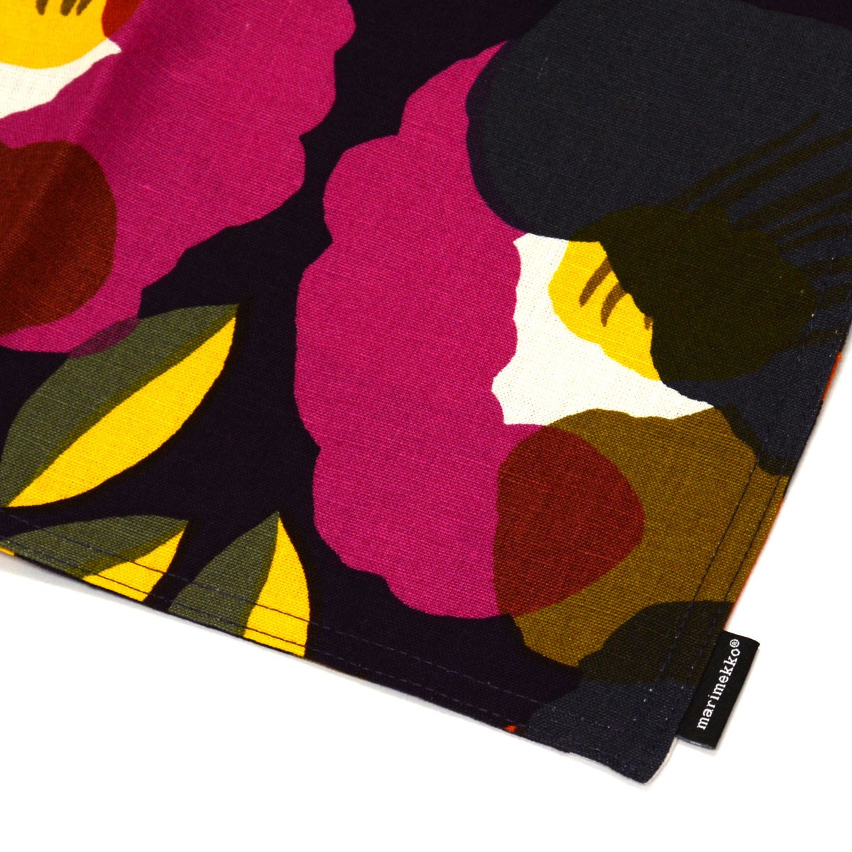 マリメッコ marimekko 067458 430 blum/red/yellow HATTARAKUKKA C. COVER 50X50cm クッションカバー