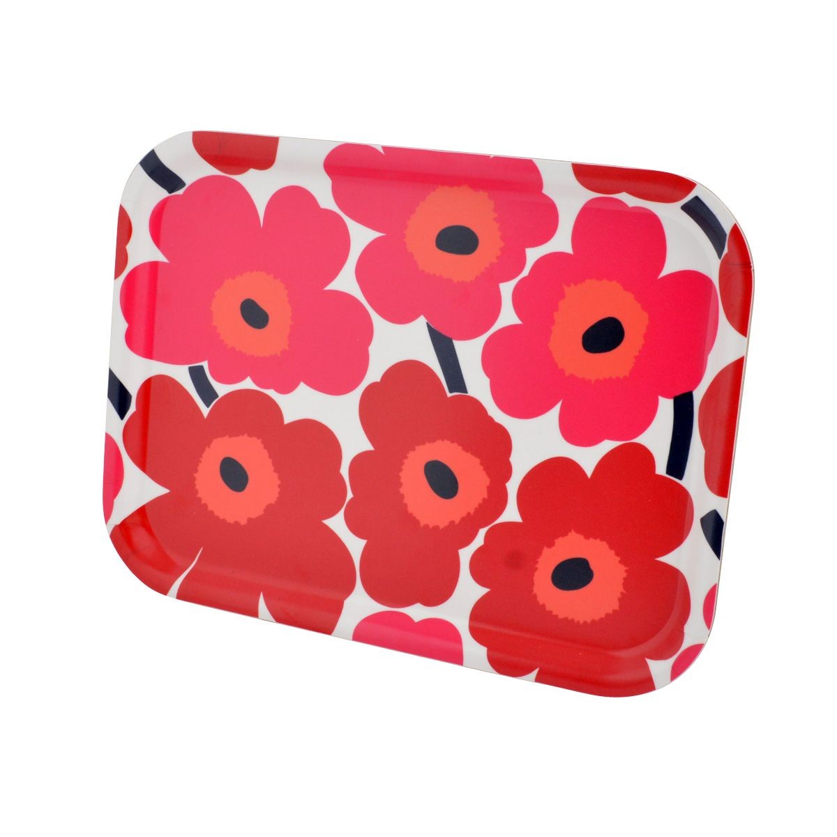 マリメッコ marimekko 067766 001 MINI-UNIKKO PLYWOOD TRAY 27X20cm トレイ キッチントレー