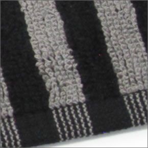 マリメッコ UJO MINI TOWEL 25cm×25cm 064393 067 grey black ボーダー柄 ミニタオル