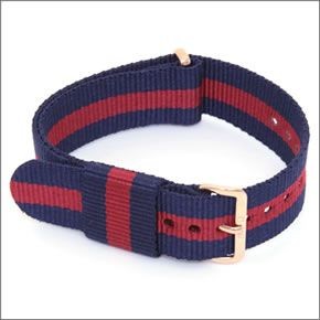 ダニエルウェリントン 0301DW 40mm用　オックスフォード 替用バンド（NATOストラップ）