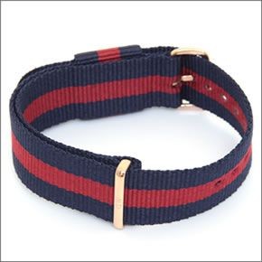 ダニエルウェリントン 0301DW 40mm用　オックスフォード 替用バンド（NATOストラップ）