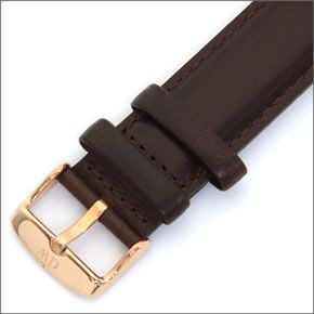 ダニエルウェリントン 0309DW 40mm用　ブリストル 替用バンド（レザー）