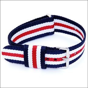 ダニエルウェリントン 0402DW 40mm用　カンタベリー 替用バンド（NATOストラップ）