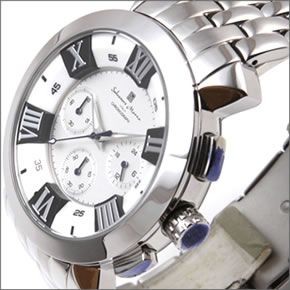 サルバトーレ・マーラ デカ・ケースに3Dインデックス。腕元に注目を集めるモテ・クロノウオッチ。  SM14107-SSWH