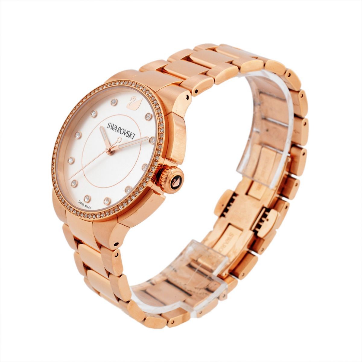 スワロフスキー SWAROVSKI 5181642  City Rose Gold ブレスレット ウオッチ レディース 腕時計