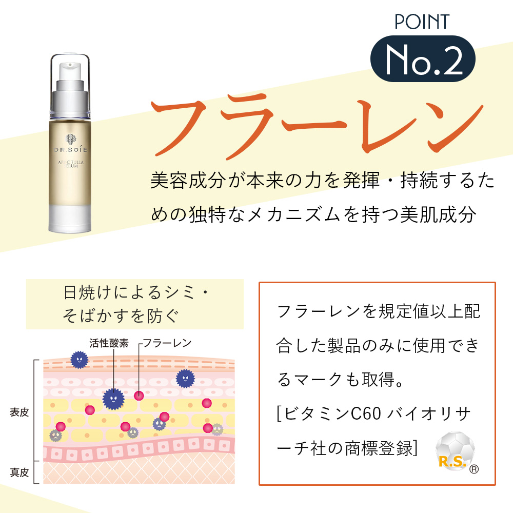 アマランス ドクターソワ 【 APP-C フラ セラム 】 30ml ビタミンC 美容液 艶やか シルク肌 進化系ビタミンC誘導体 APPS ヒアルロン酸 配合 イオン導入剤 潤い フラーレン ツヤ ダイズイソフラボン Dr.Soie アマランス ドクターソワ APP-C フラ セラム 30ml ビタミンC 美容液 艶