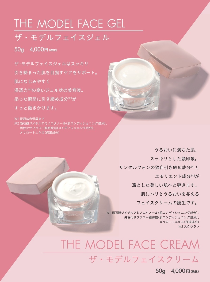 SANDALPHON サンダルフォン ザ・モデルフェイスジェル 50g