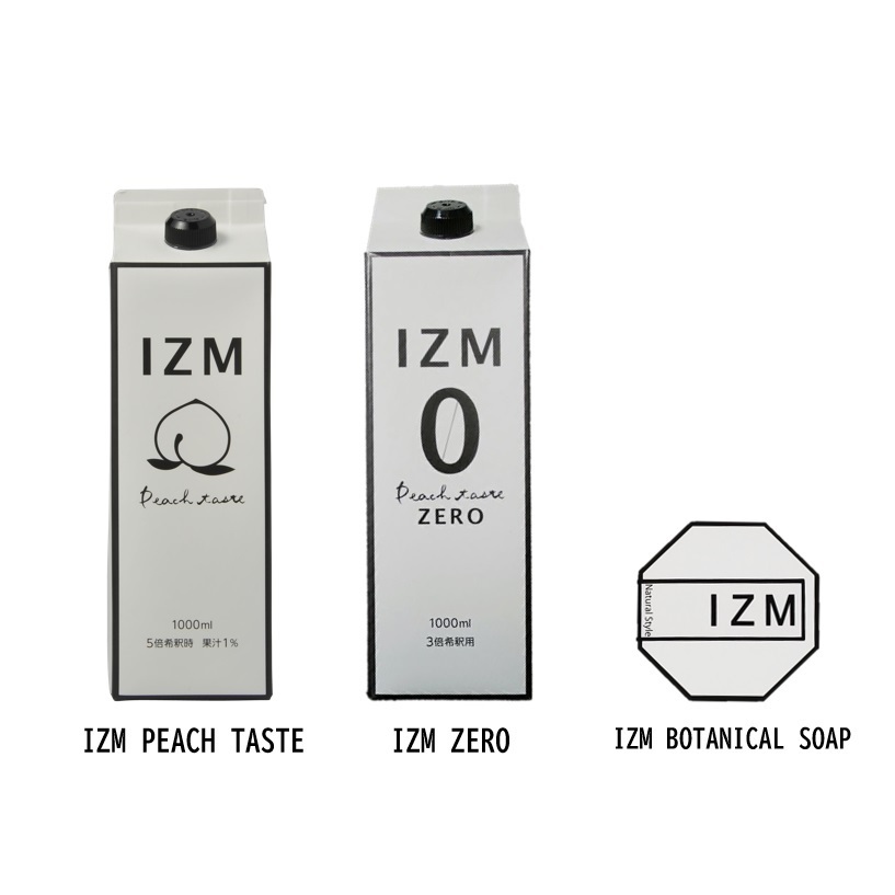 IZM【ZERO】 酵素ドリンク ピーチテイスト ゼロ IZM peachtaste 3倍 