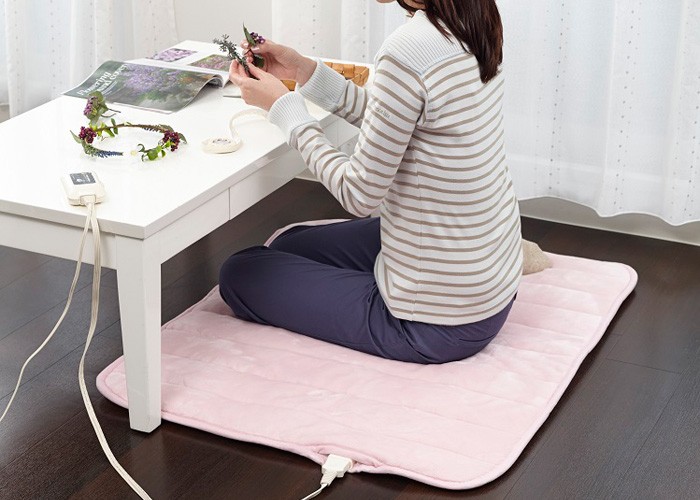あったかパーソナルマット アイボリー 🎑 55W 80×100cm 【エクストラ