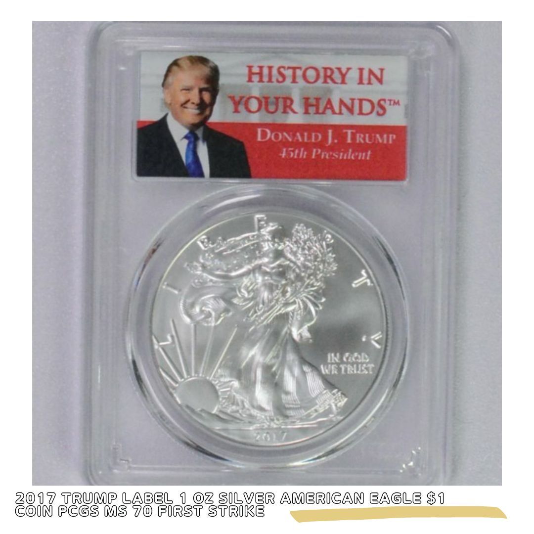 【品質保証書付】国内在庫 2017 TRUMP LABEL 1 OZ SILVER AMERICAN EAGLE $1 COIN PCGS MS 70 FIRST STRIKE ドナルド・トランプ トランプコイン グレード PCGS 1 :10005955 ys:Liberty Americaオンラインストア