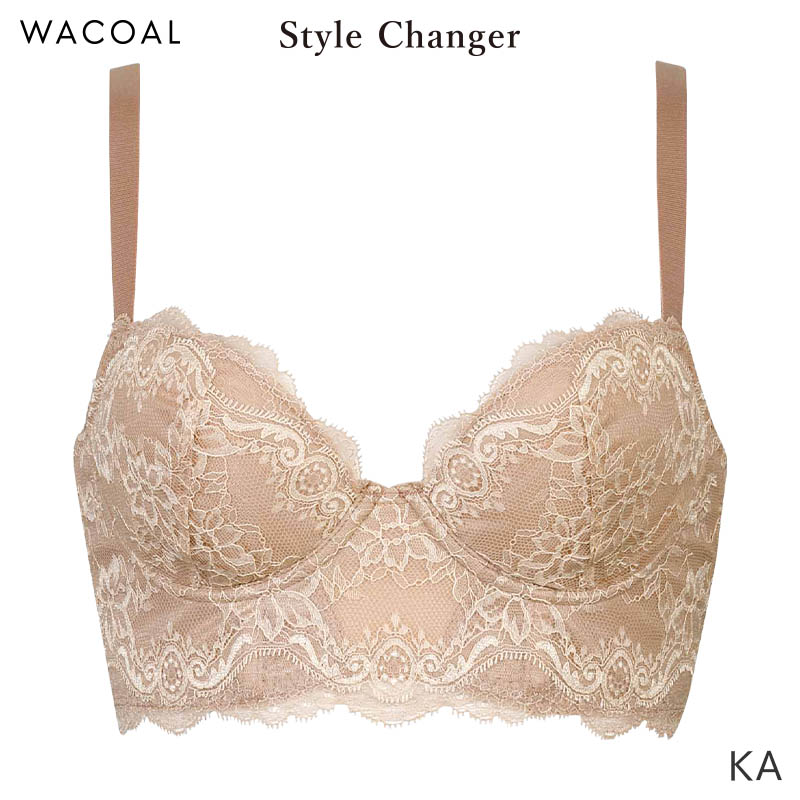 20%OFF ワコール スタイルチェンジャー ブラジャー 3/4カップ 高補整ミドリフ丈ブラ(B C)BQB400 WACOAL（ワコール） スタイルチェンジャー ブラジャー 3/4カップ 高