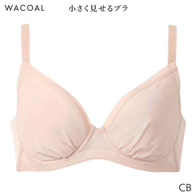 WACOAL ワコール 小さく見せるブラ シンプル ブラジャー 3/4