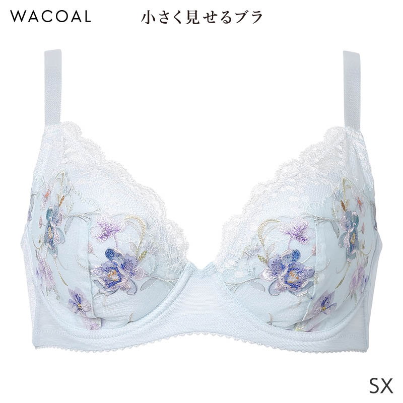 WACOAL（ワコール） 小さく見せるブラ レーシィ ブラジャー 3/4カップ
