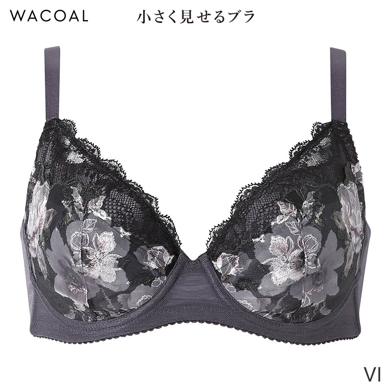 WACOAL（ワコール） 小さく見せるブラ レーシィ ブラジャー 3/4カップ