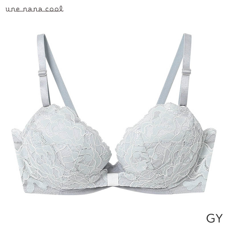 une nana cool（ウンナナクール） リボンブラレース 胸もとフィットな