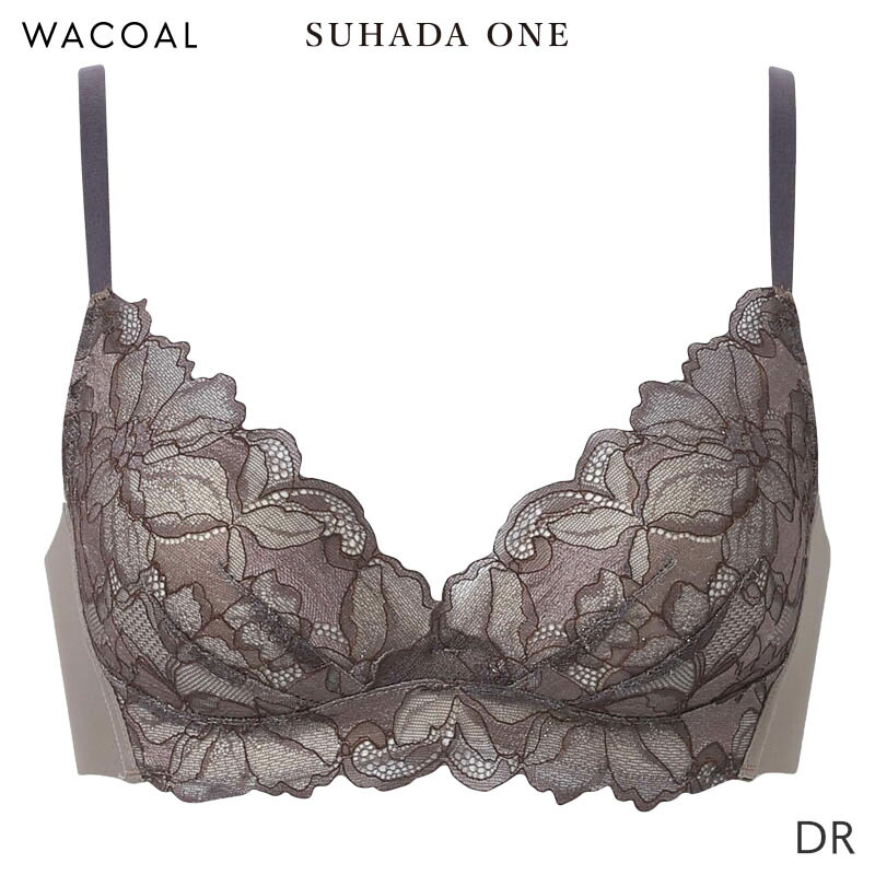 ワコール スハダワン ブラジャー 3/4カップ ノンワイヤー(A B C)BXB411の画像