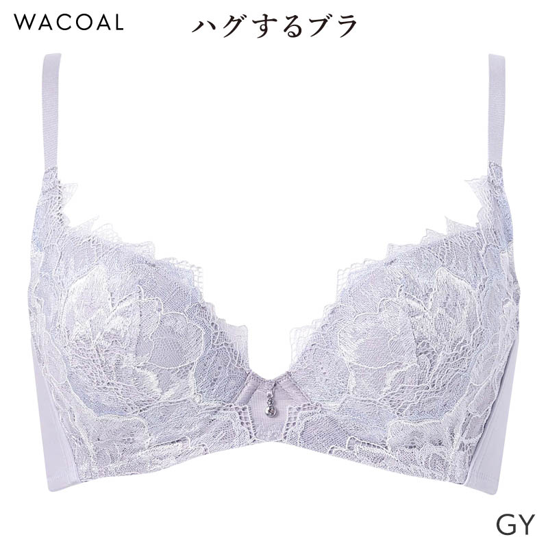 ワコール(Wacoal)ハグするブラ F70 ショーツM×3枚 WACOAL ワコール ハグするブラ ブラジャー 3/4カップ(D E F