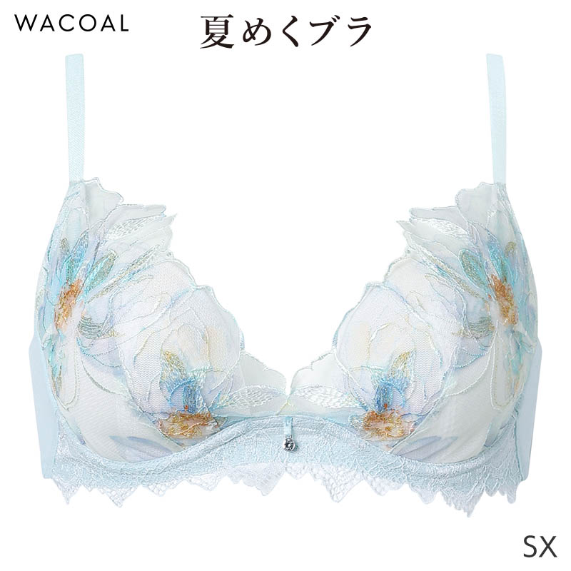 WACOAL（ワコール） 夏めくブラ ブラジャー 3/4カップ(D E F)BXB485