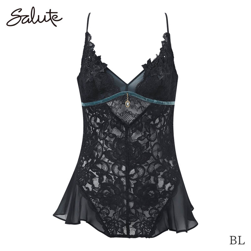 20%OFF サルート Salute 27グループ ワコール キャミソール フレアーシルエット(M L)CTJ227【メール便07】 サルート（SALUTE） Salute 27グループ ワコール キャミソール