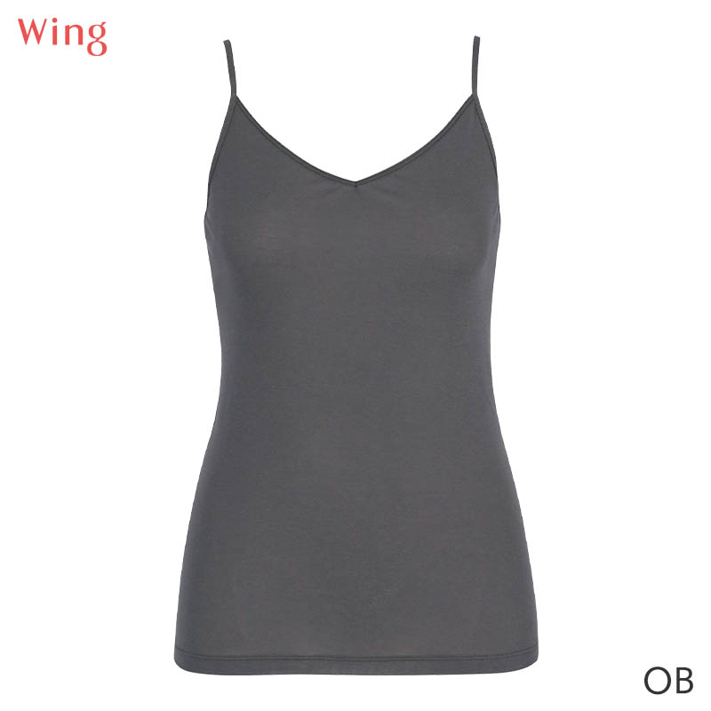 ウイング Wing カップ付きキャミソール なめらかな肌ざわり （SG） ウイング Wing カップ付きキャミソール なめらかな肌ざわり （SG