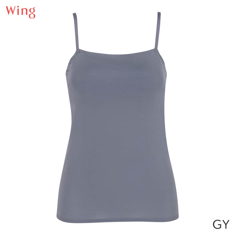 ウイング シンクロブラトップ 吸汗速乾タイプ カップ付きインナー キャミソール スタンダードシルエット(M L LL)ET1052 | Wing | 04