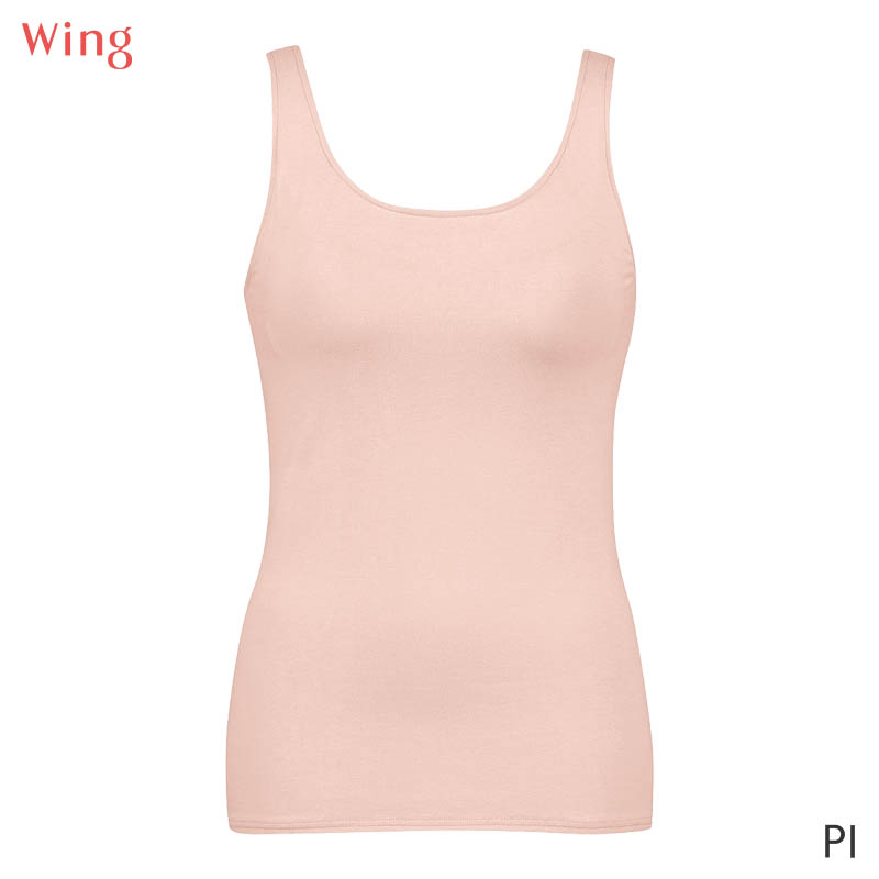 Wing ウイング シンクロブラトップ 綿混タイプ カップ付き